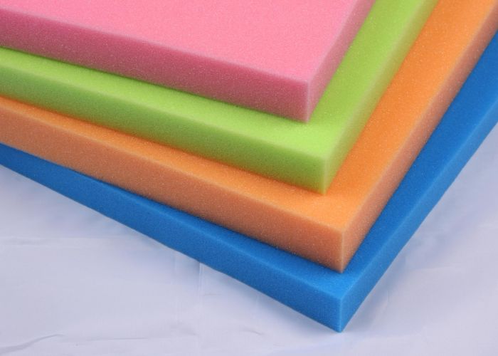 Mút xốp PU Foam với nhiều màu sắc đa dạng